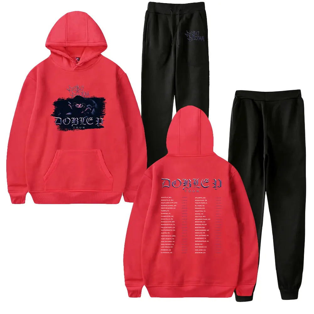 Peso Pluma Pantalon Y hoodie