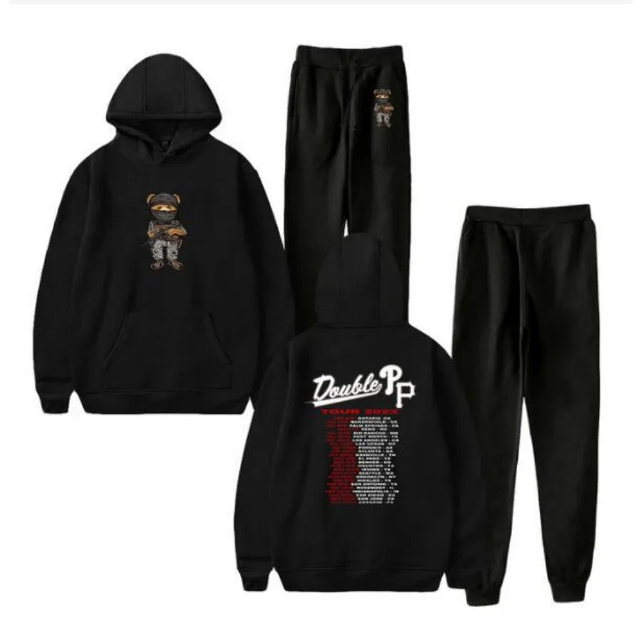 Peso Pluma Pantalon Y hoodie