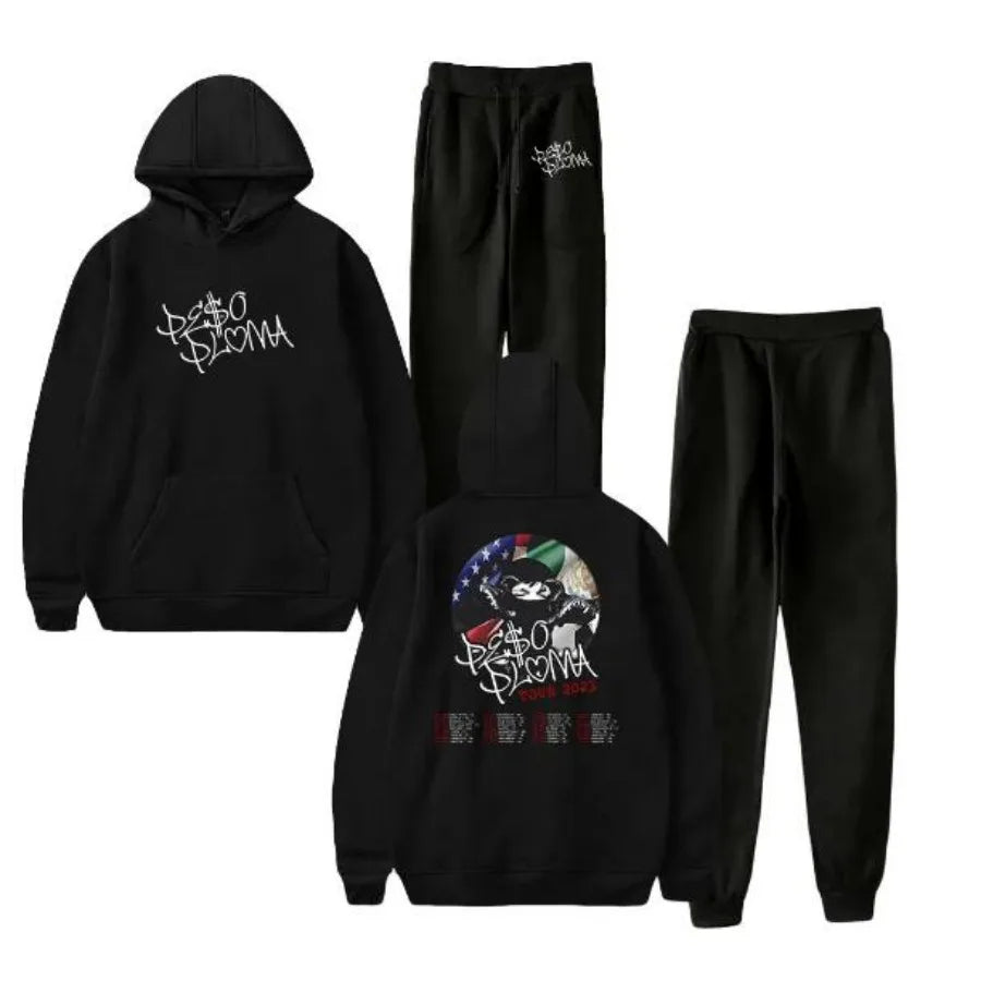 Peso Pluma Pantalon Y hoodie